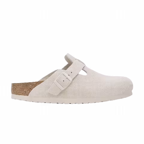 Birkenstock Boston 'Antique White'