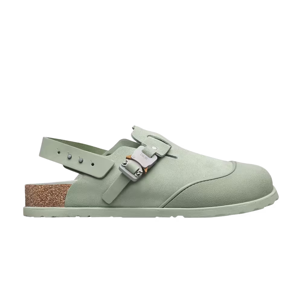 Dior x Birkenstock Tokio Mule Pastel Green