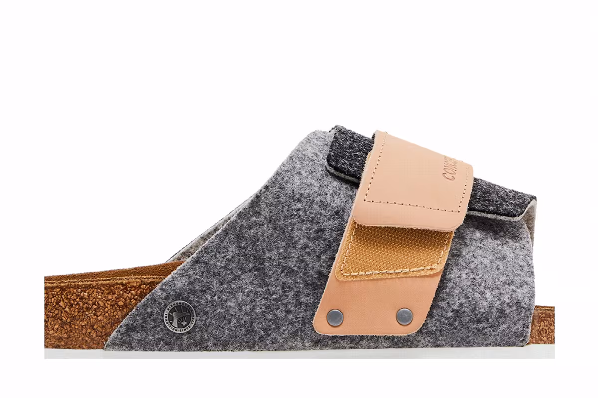 Birkenstock Concepts x Kyoto Black Grey Felt, view 3