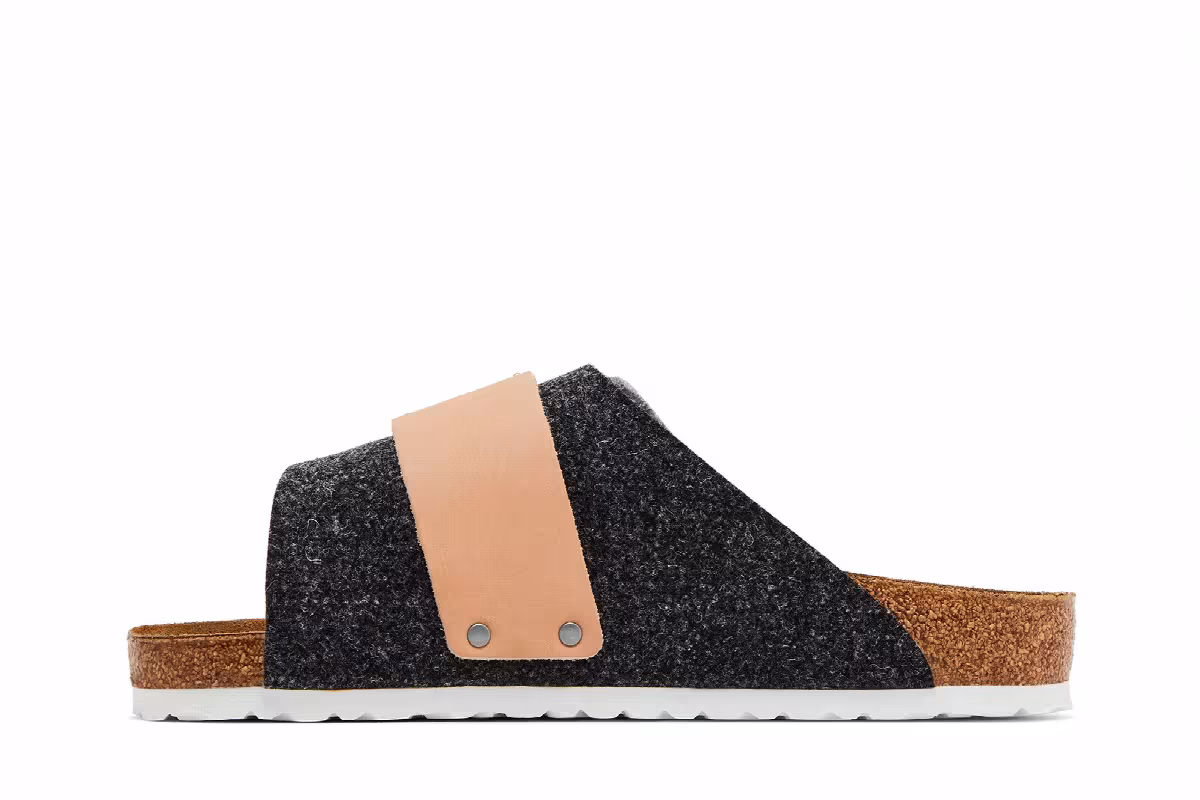 Birkenstock Concepts x Kyoto Black Grey Felt, view 4