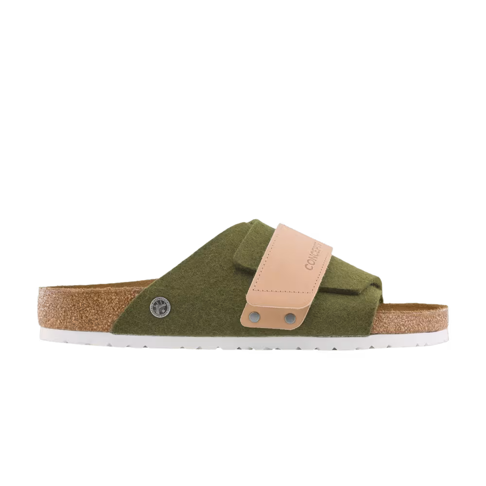 Concepts x Birkenstock Kyoto Olive Felt