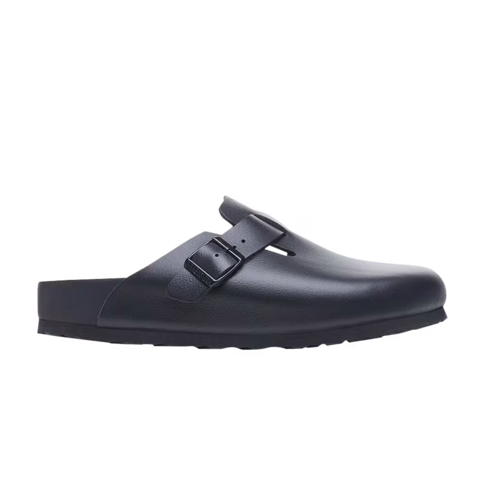 Birkenstock Boston Smooth Leather Narrow Black