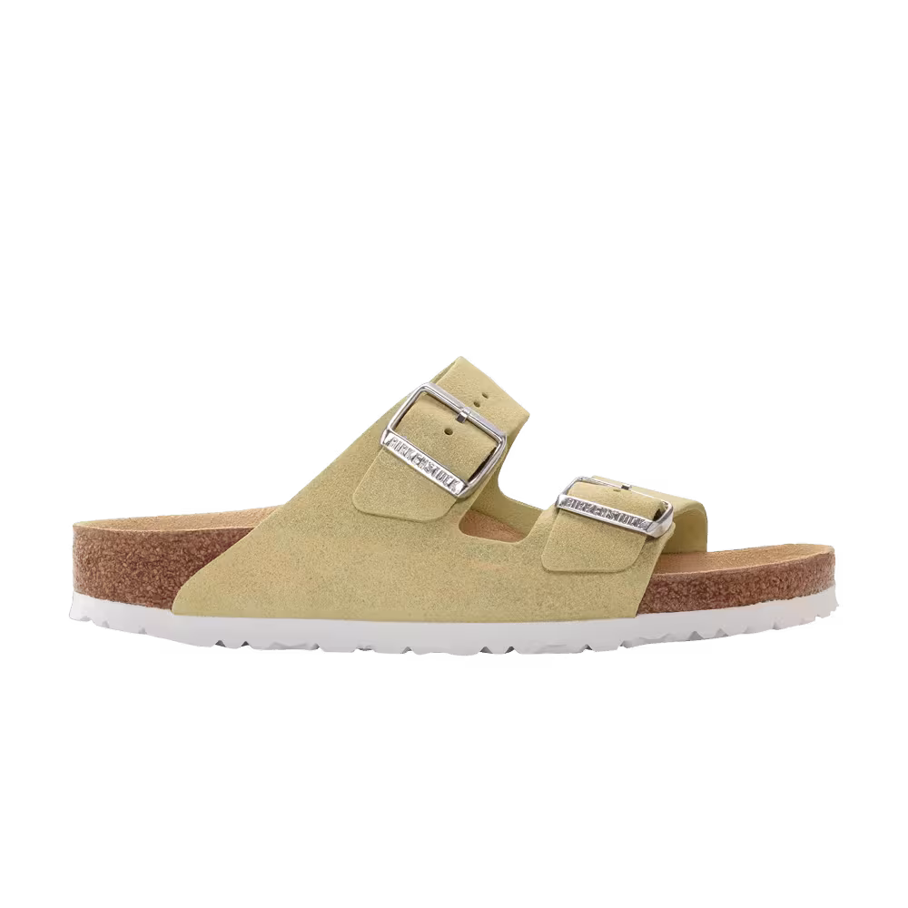 Birkenstock Women's Arizona VL Shimmering Narrow Popcorn
