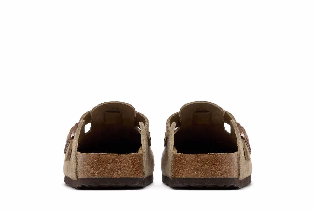Birkenstock Boston Soft Footbed Suede Taupe, view 7