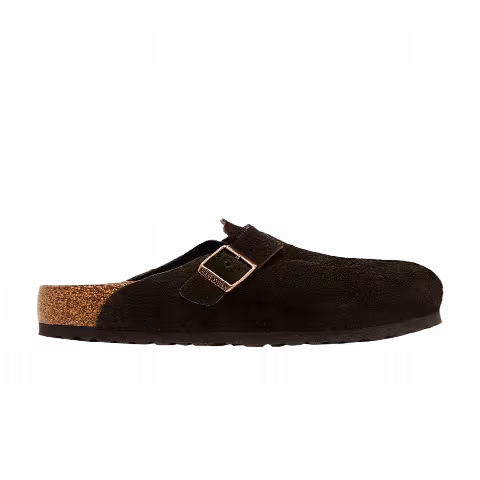 Birkenstock Boston Soft Footbed Suede 'Mocha'