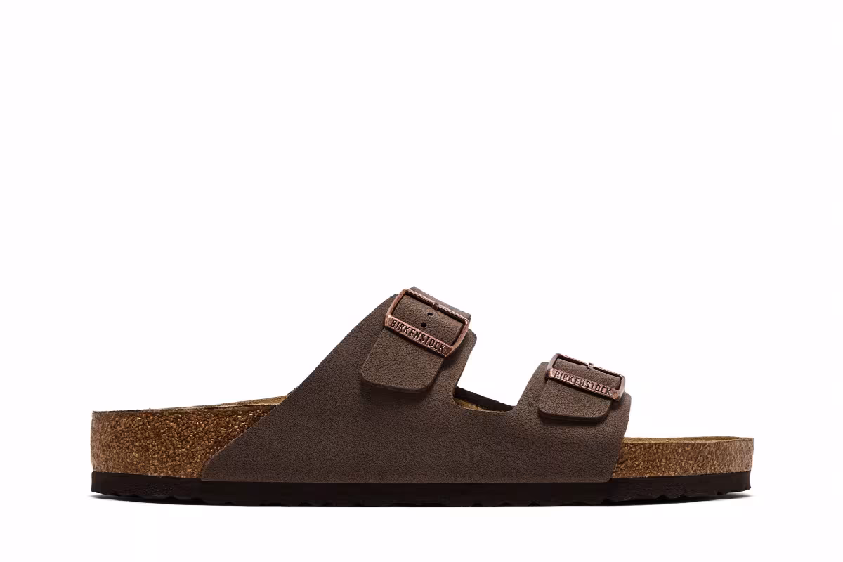 Birkenstock Arizona Birkibuc Mocha, view 2