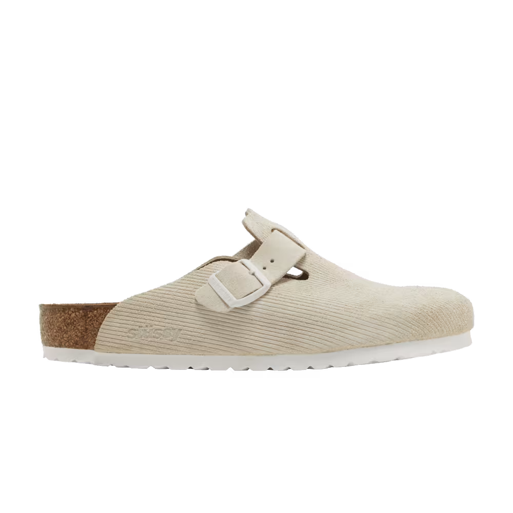 Stussy x Birkenstock Boston Bone