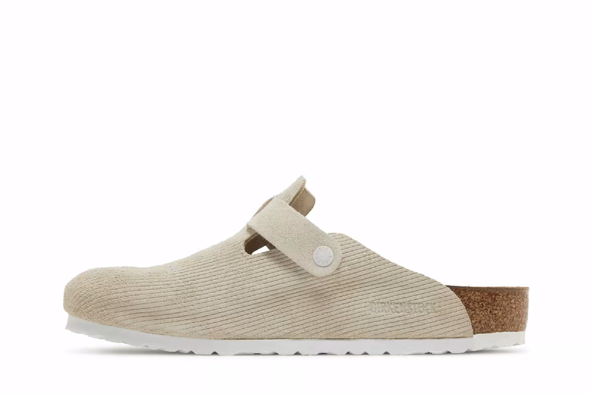 Stussy x Birkenstock Boston Bone, view 4