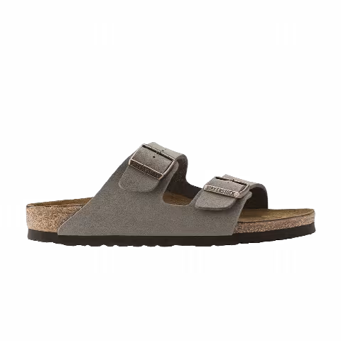 Birkenstock Arizona Birkibuc 'Stone'