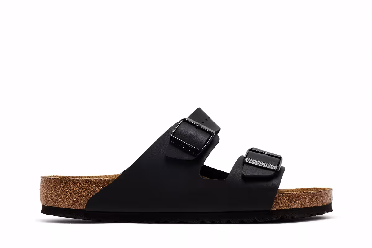 Birkenstock Arizona Soft Footbed Birko-Flor Black, view 2
