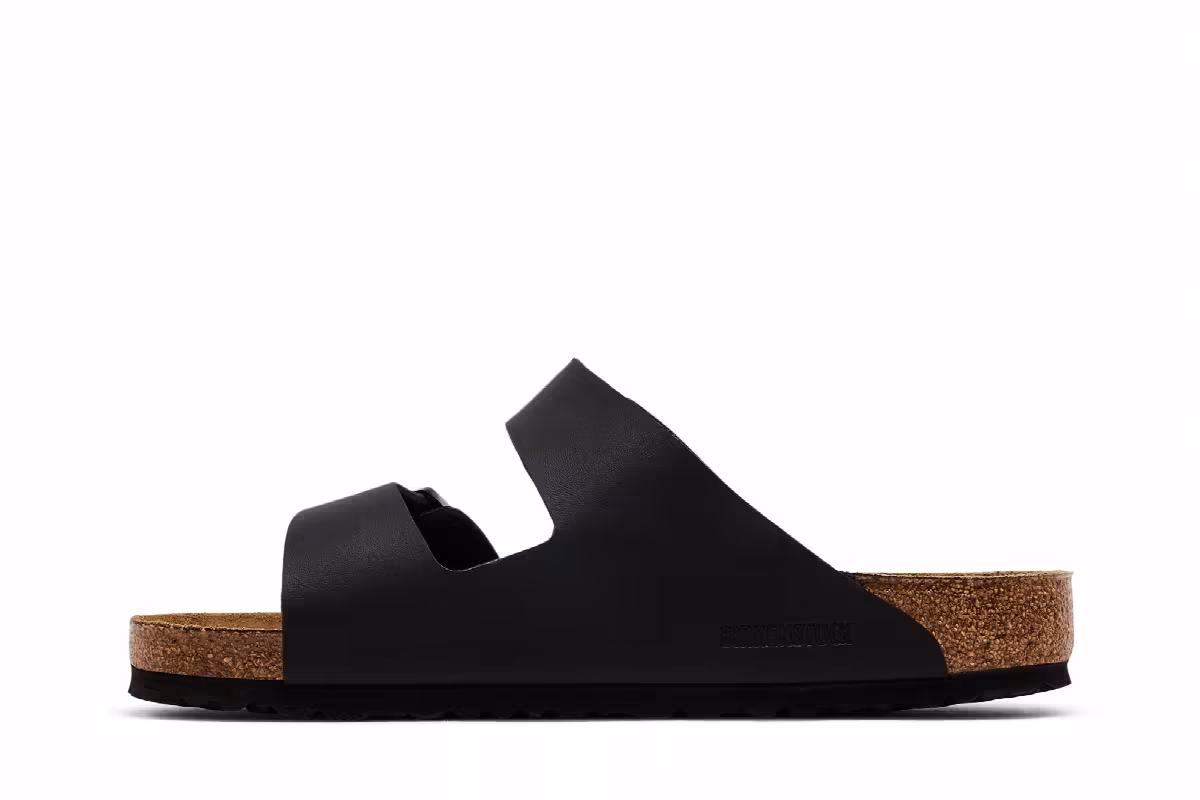 Birkenstock Arizona Soft Footbed Birko-Flor Black, view 4