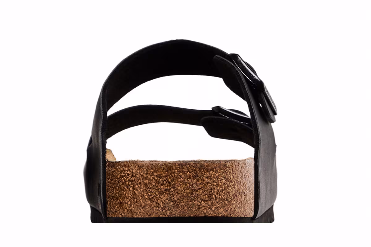 Birkenstock Arizona Soft Footbed Birko-Flor Black, view 8