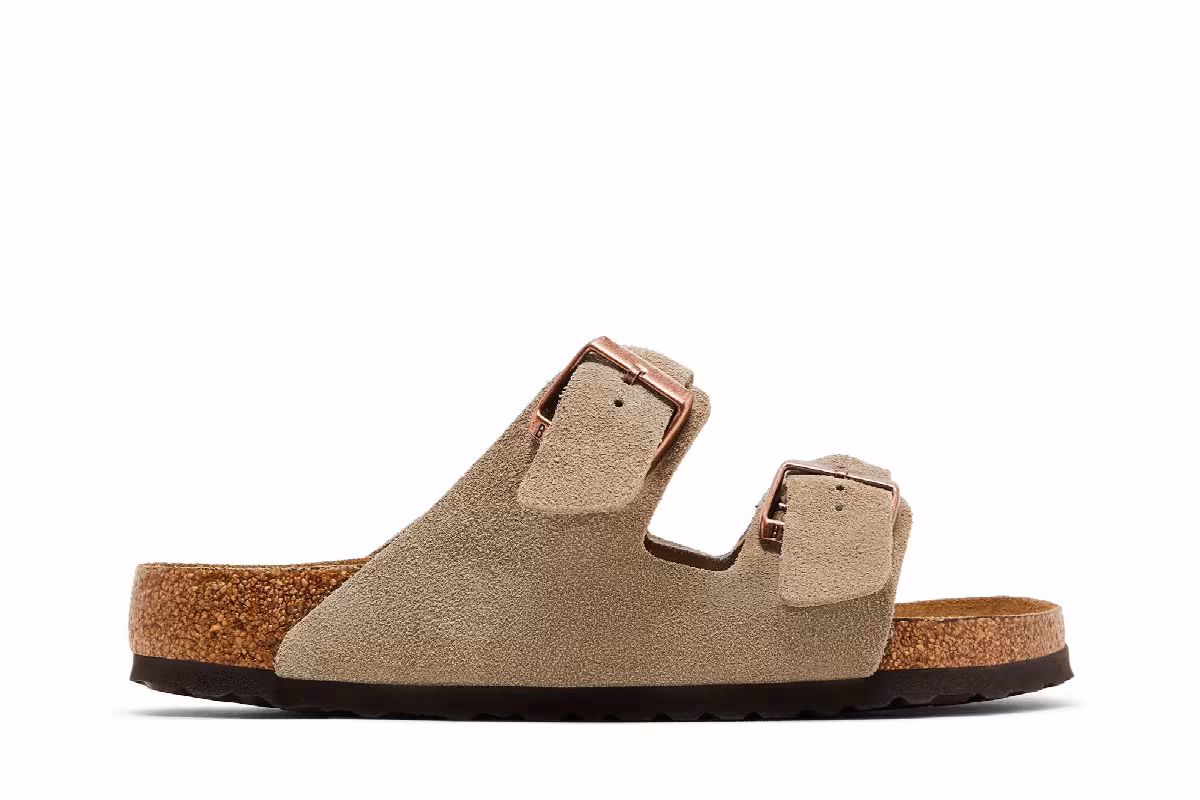 Birkenstock Arizona Suede Taupe, view 2