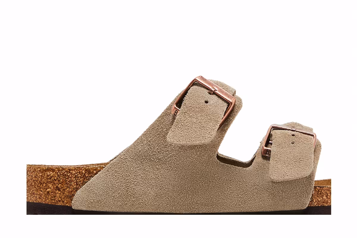 Birkenstock Arizona Suede Taupe, view 3