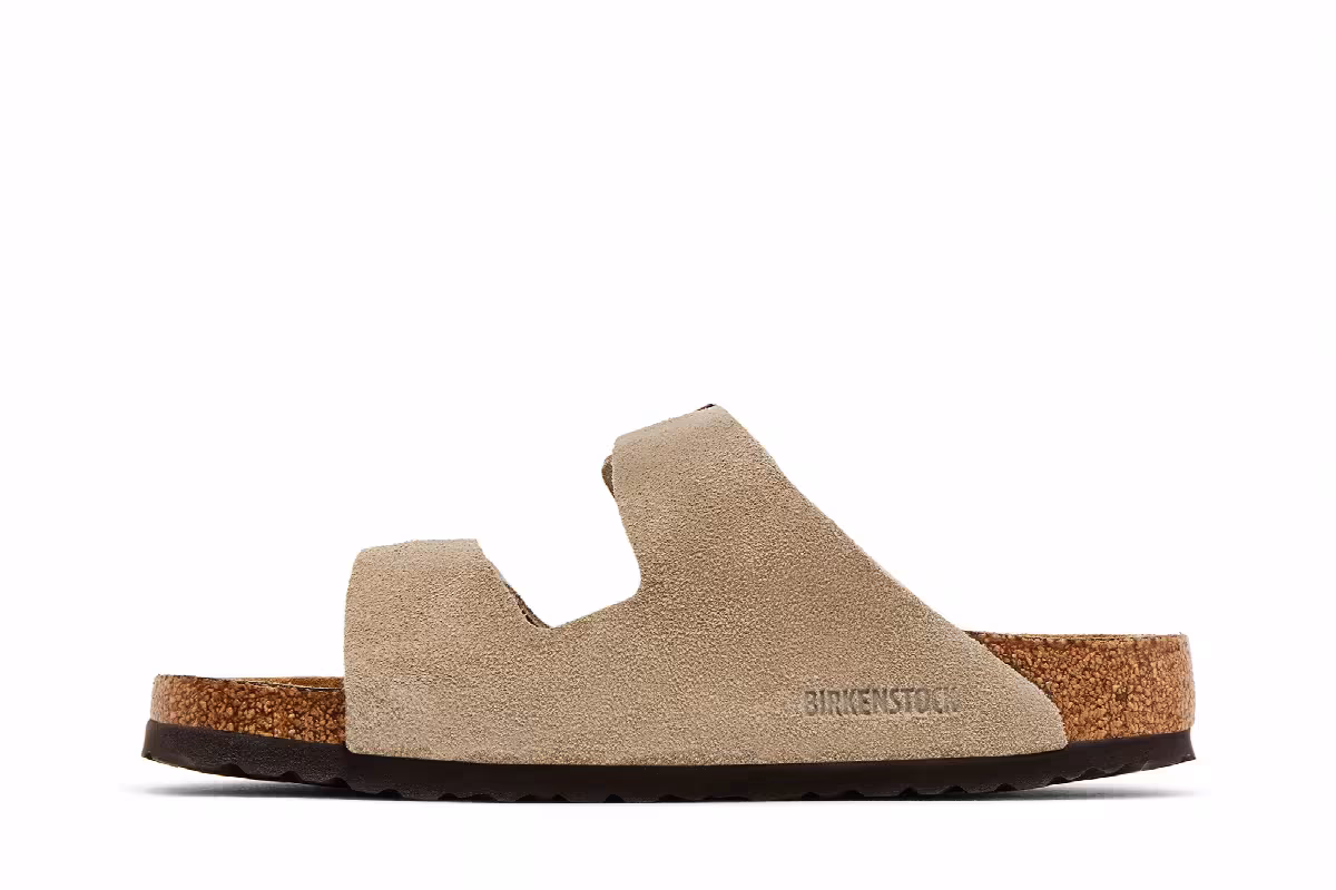 Birkenstock Arizona Suede Taupe, view 4