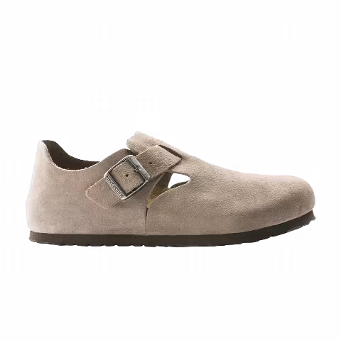 Birkenstock London Suede Leather 'Taupe'