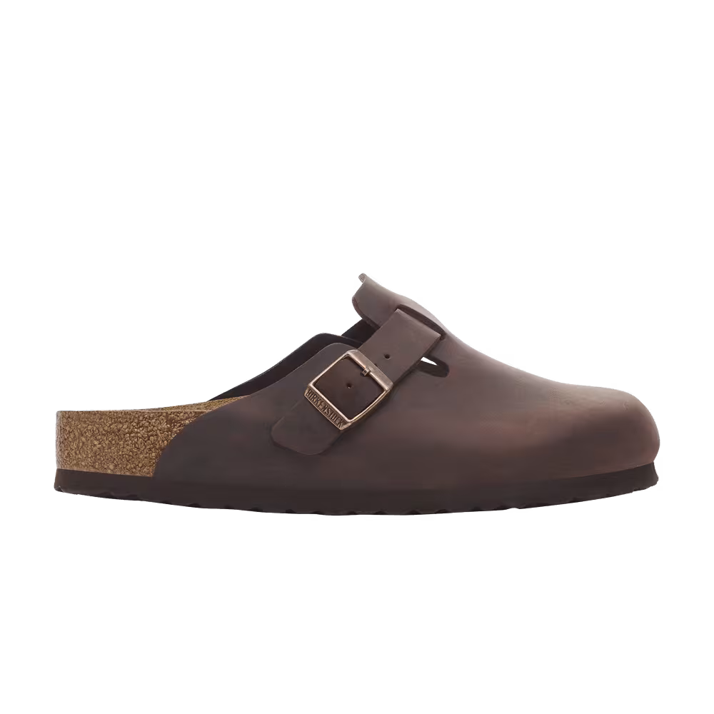 Birkenstock Boston Soft Footbed Oiled Leather Habana