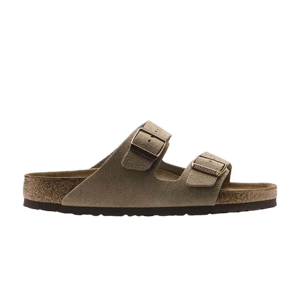 Birkenstock Arizona Soft Footbed Narrow Taupe