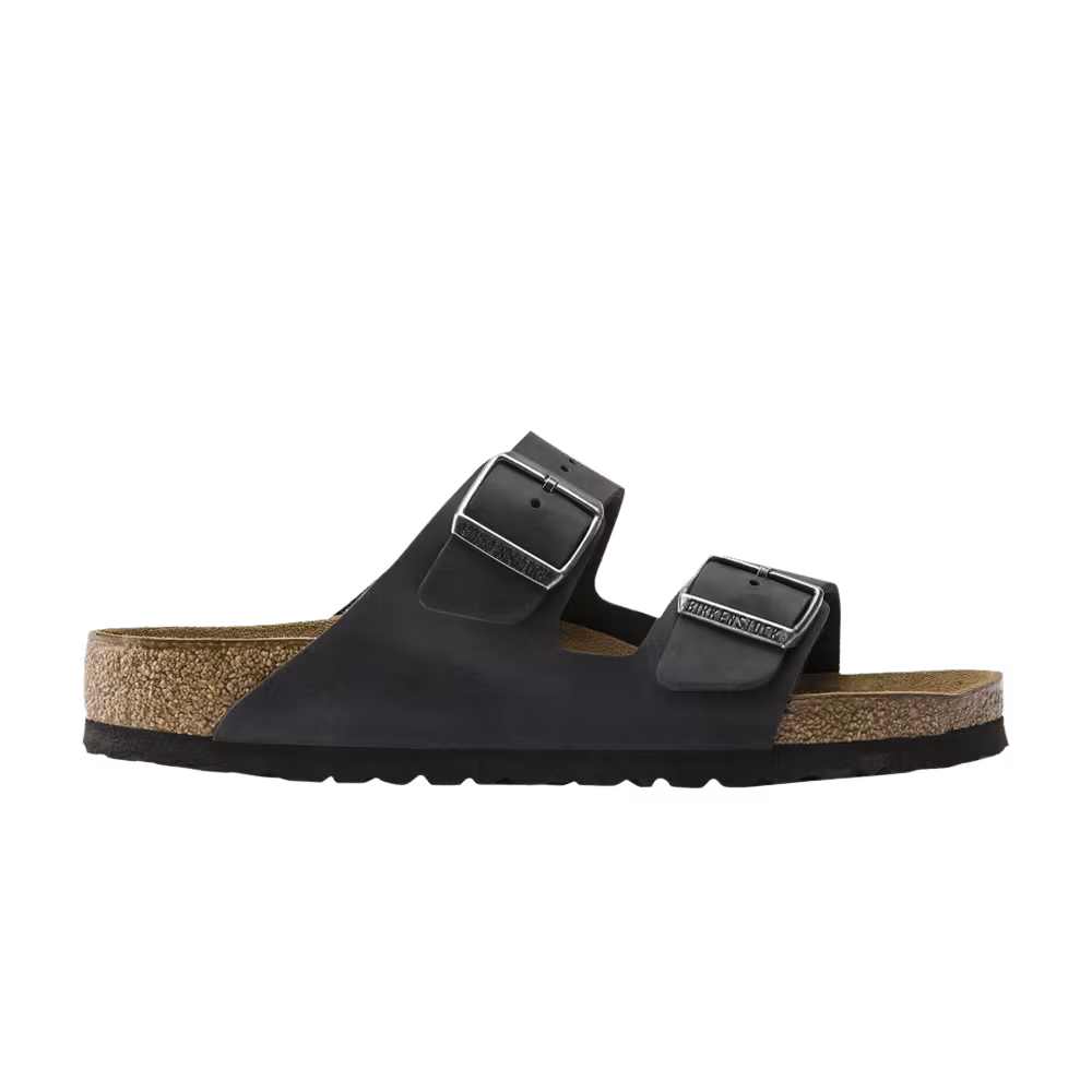 Birkenstock Arizona Soft Footbed Oiled Leather Black
