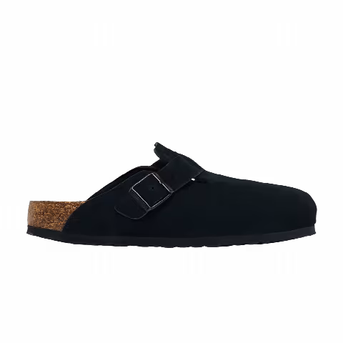 Birkenstock Boston Soft Footbed Narrow 'Black'