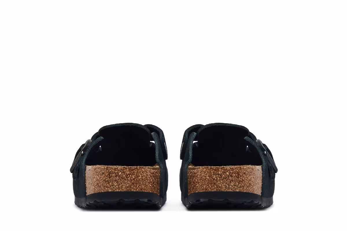 Birkenstock Boston Soft Footbed Narrow Black, view 7
