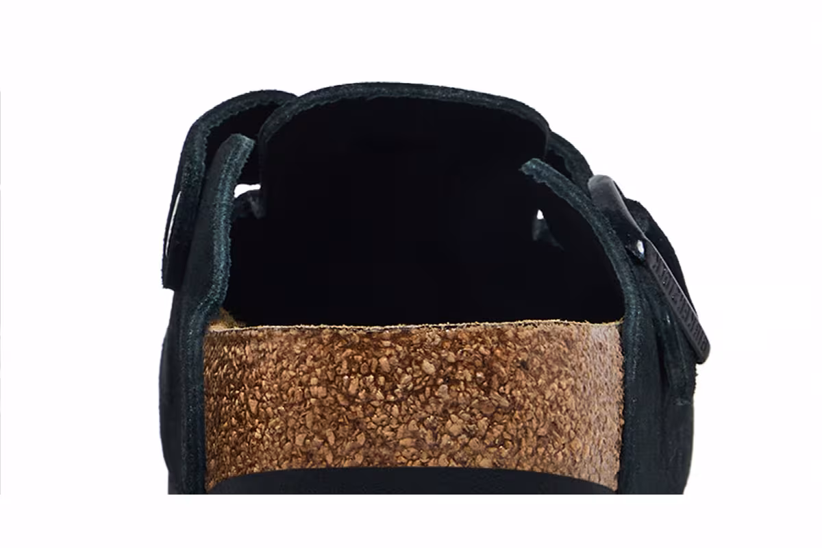 Birkenstock Boston Soft Footbed Narrow Black, view 8
