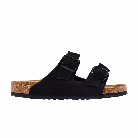 Birkenstock Arizona Soft Footbed Suede 'Black'