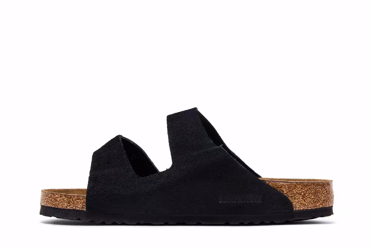 Birkenstock Arizona Soft Footbed Suede Black, view 4