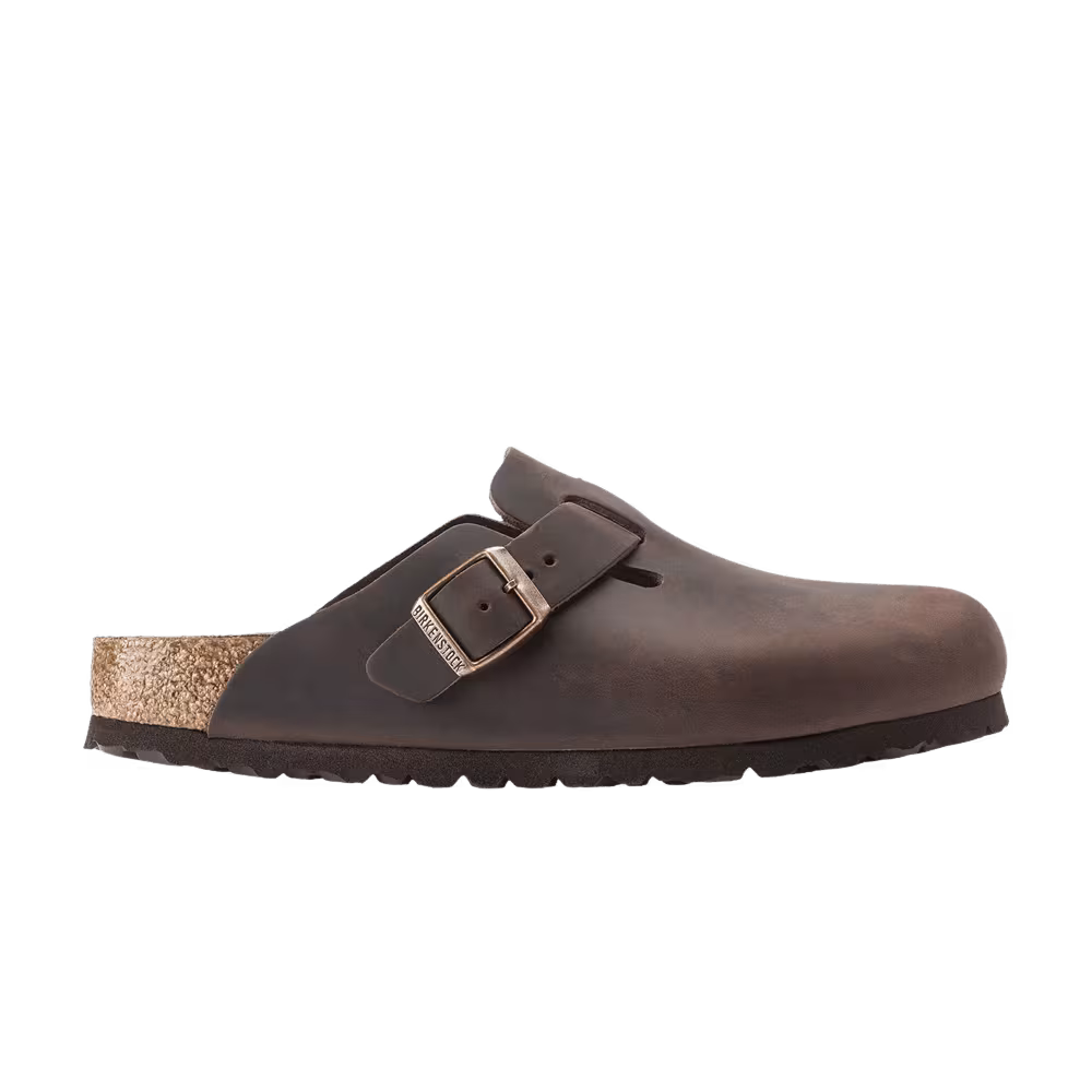 Birkenstock Boston Oiled Leather Habana