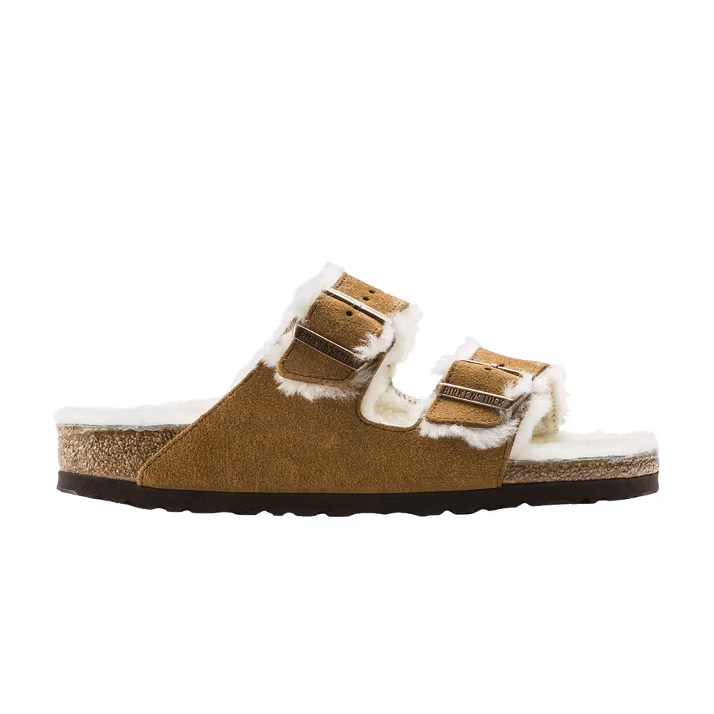 Birkenstock Arizona Shearling Mink