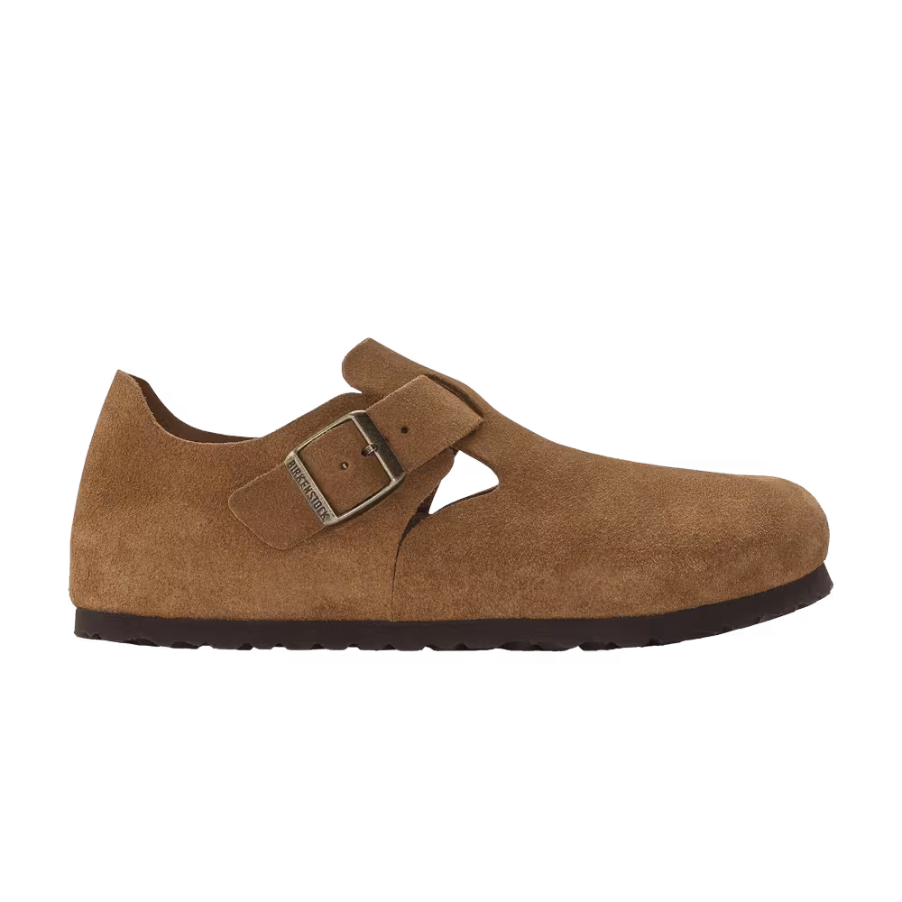 Birkenstock London Suede Leather Mink