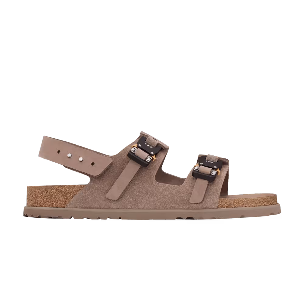 Dior x Birkenstock Milano Sandal Brown