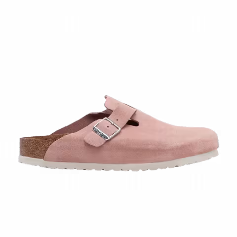 Birkenstock Boston Soft Footbed Suede 'Pink Clay'