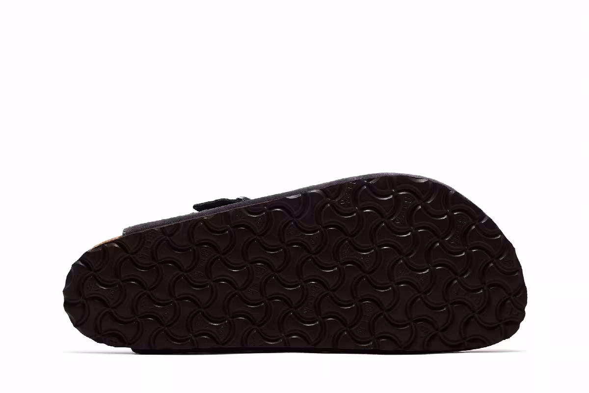 Kith x Birkenstock Boston Braided Rabbit Grey, view 5
