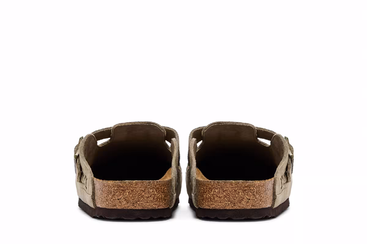 Kith x Birkenstock Boston Braided Taupe, view 7