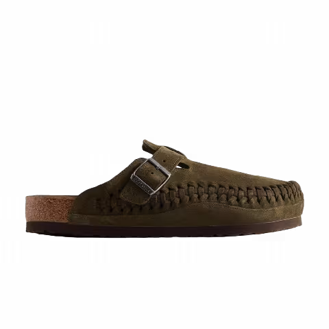 Kith x Birkenstock Boston Braided 'Thyme'