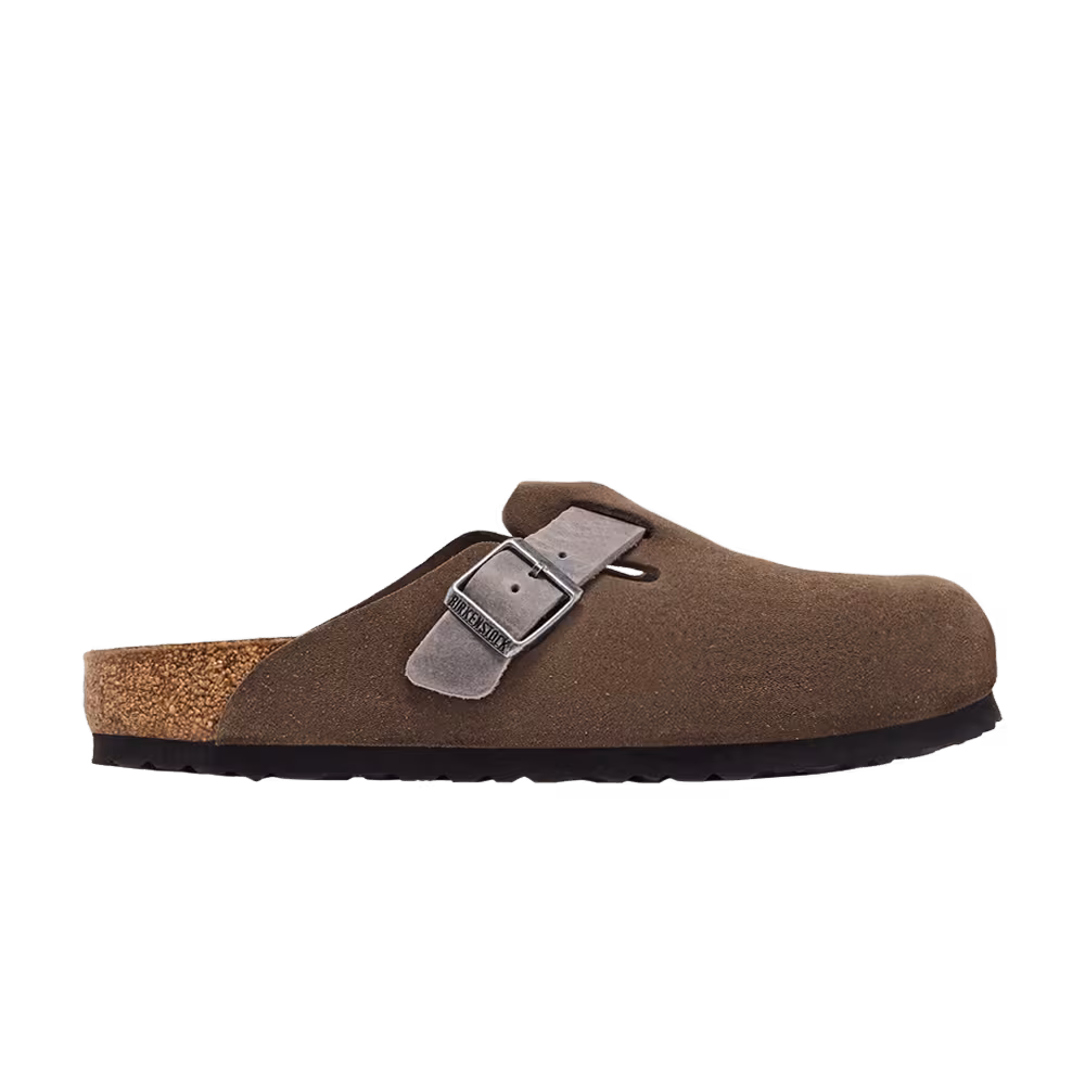 Birkenstock Boston Concrete Gray