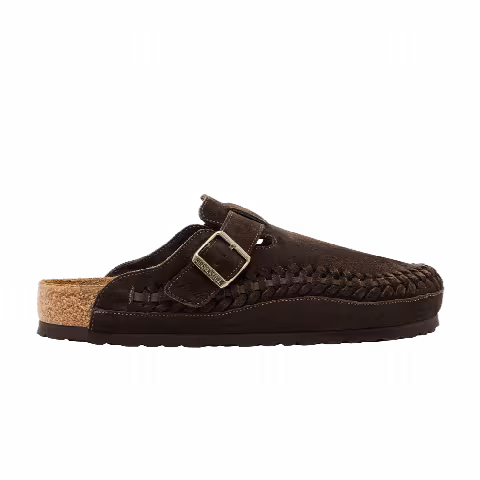 Kith x Birkenstock Boston Braided 'Mocca'