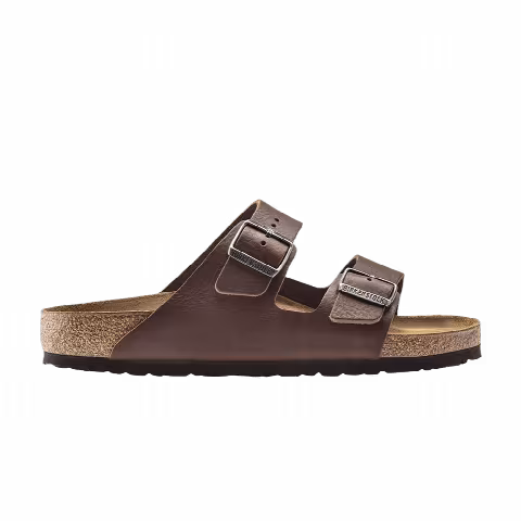 Birkenstock Arizona Leather 'Vintage Wood Roast'