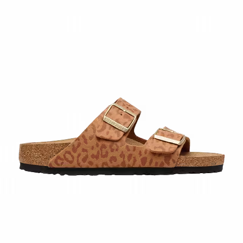 Birkenstock Wmns Arizona Synthetic Sandal 'Leopard Pecan'