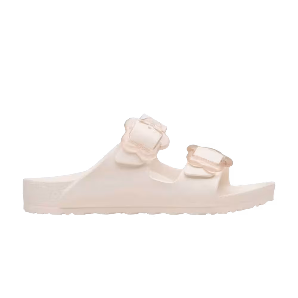 Birkenstock Arizona Eva Flower Buckle Kids Eggshell
