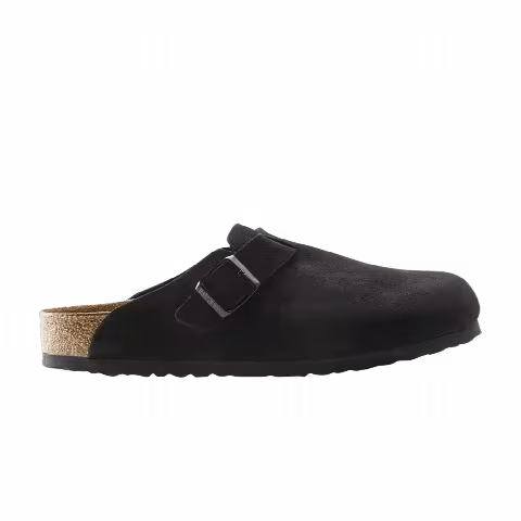 Birkenstock Boston Soft Footbed 'Black'