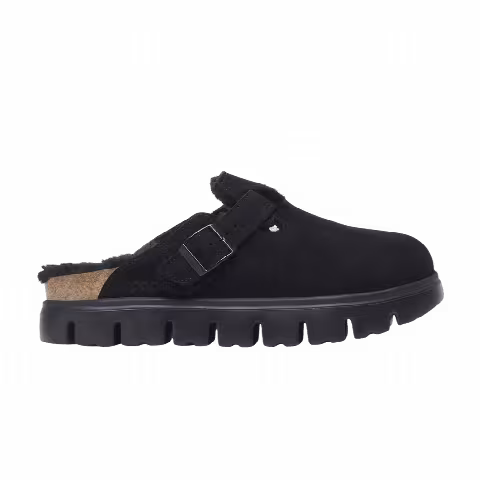 Birkenstock Wmns Boston Chunky 'Black'