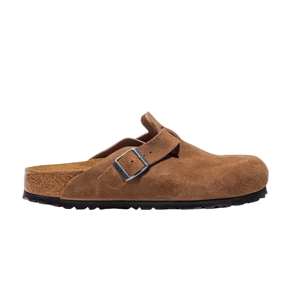 Birkenstock Boston Narrow Sandal Dark Tea