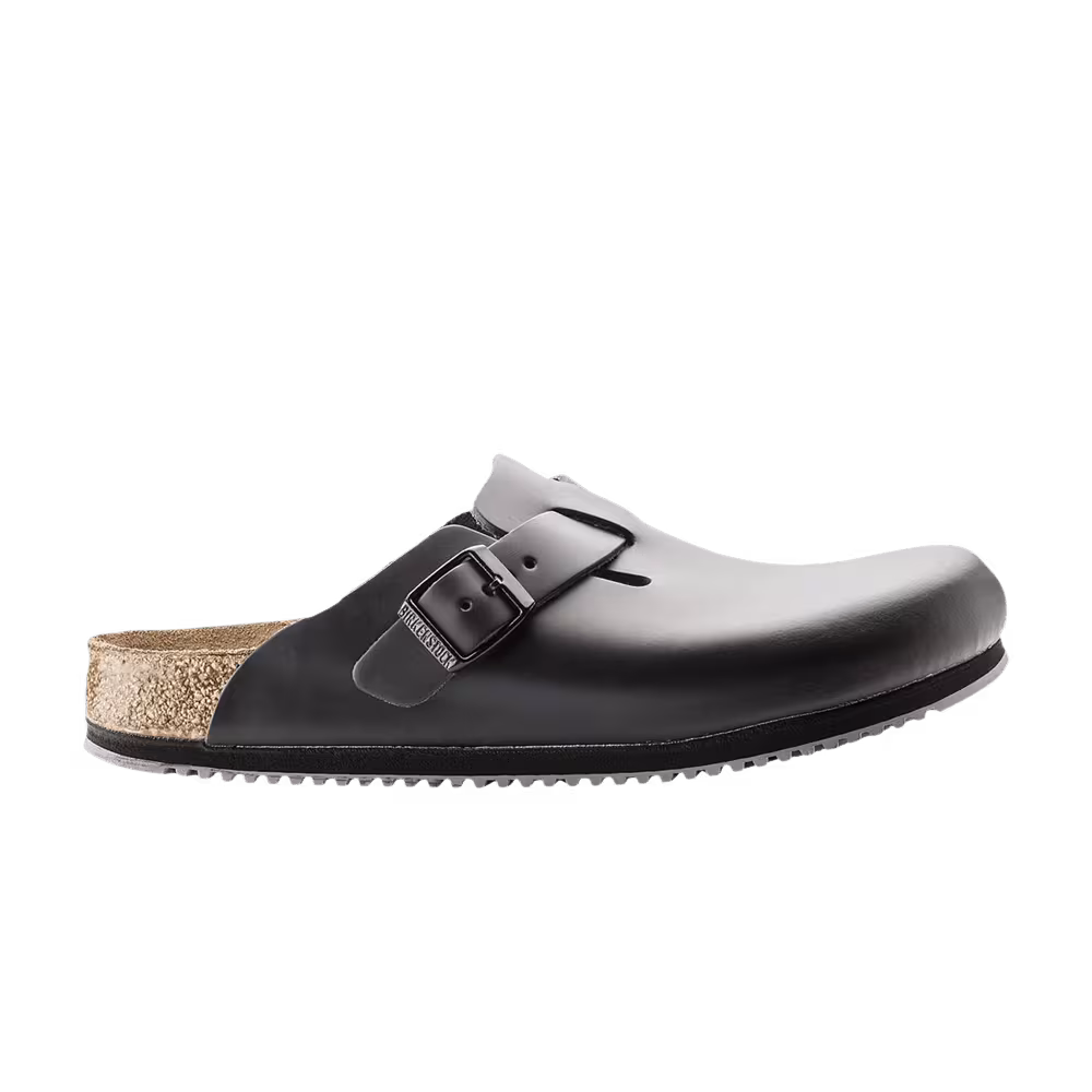 Birkenstock Boston Super Grip Sandal Black
