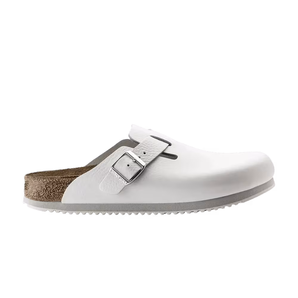 Birkenstock Boston Soft Footbed Sandal White