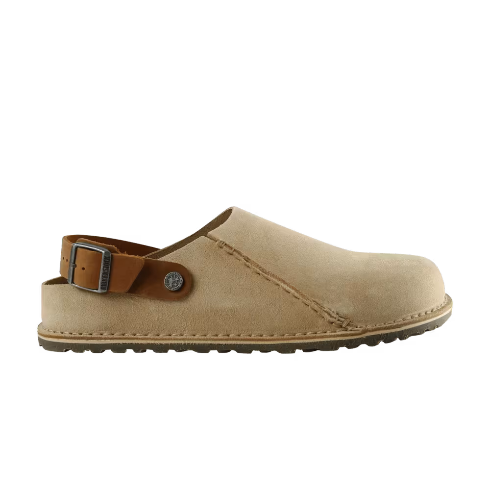 Birkenstock Lutry Premium Sandal Sandcastle Cognac