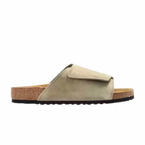 Birkenstock Solana Suede Leather Sandal 'Faded Khaki'