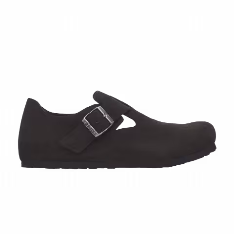 Birkenstock London Suede Leather 'Black'
