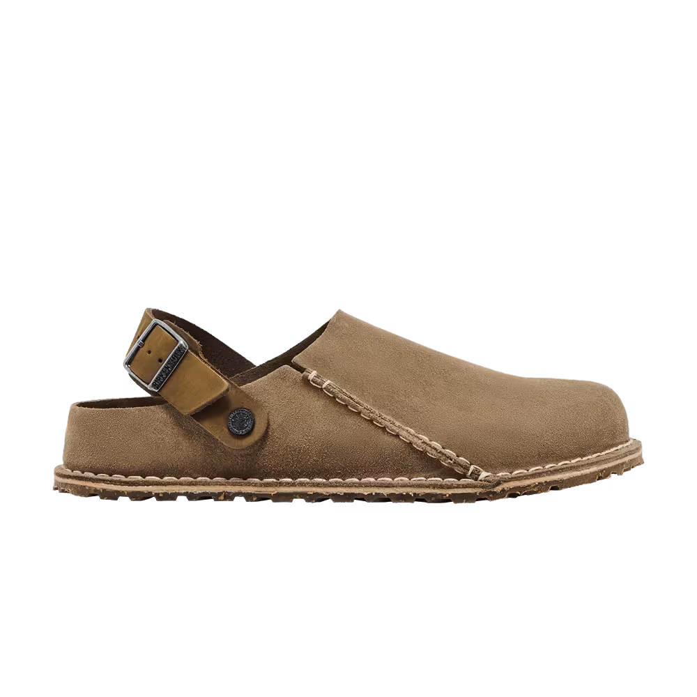 Birkenstock Lutry Premium Sandal Grey Taupe